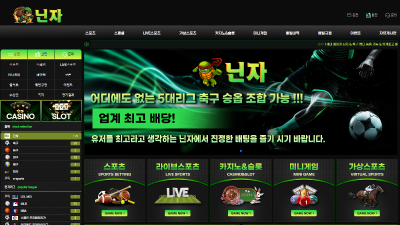 닌자 토토사이트 먹튀검증 결과