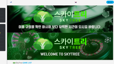 스카이트리(Skytree) 먹튀 검증 결과 안내