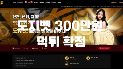 도지벳 300먹튀 